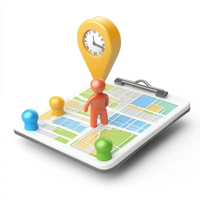 Route Scheduling Icon