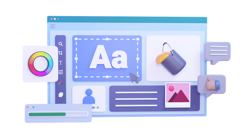 Web Apps Illustration